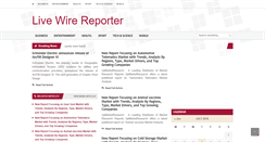 Desktop Screenshot of livewirereporter.com